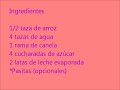 Arroz con Leche