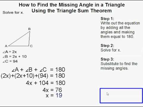 How do you find Missing side of a right triangle - answers.com
