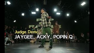 Jaygee, Popin Q, Acky – POP ON BATTLE 2023 JUDGE SHOWCASE