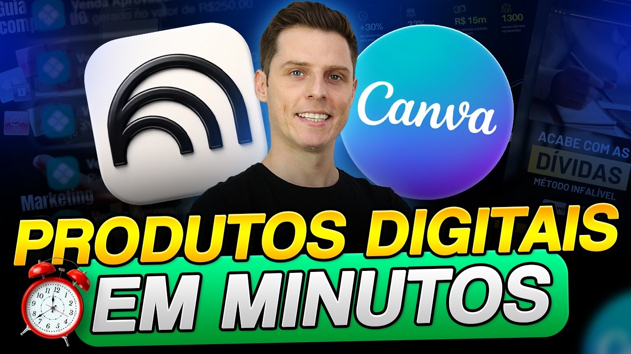 NotebookLM + Canva - Como Criar um Produto Digital em Minutos (Passo a Passo)