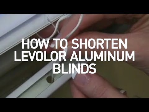 how to adjust venetian blinds