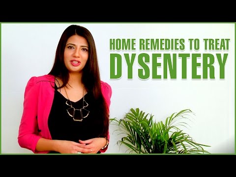 how to treat dysentery