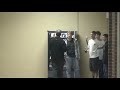 running into vending machine