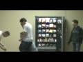 running into vending machine