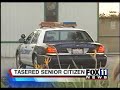 News Report of LAX Police TASERing Unarmed Senior Citizen