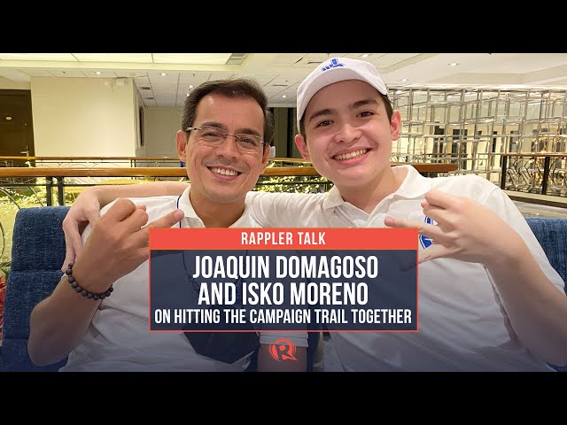 Joaquin Domagoso runs for Manila councilor, as father Isko Moreno seeks mayoral post