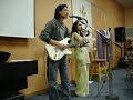 Prajwal Khadgi performing \"Falling Slowly\"