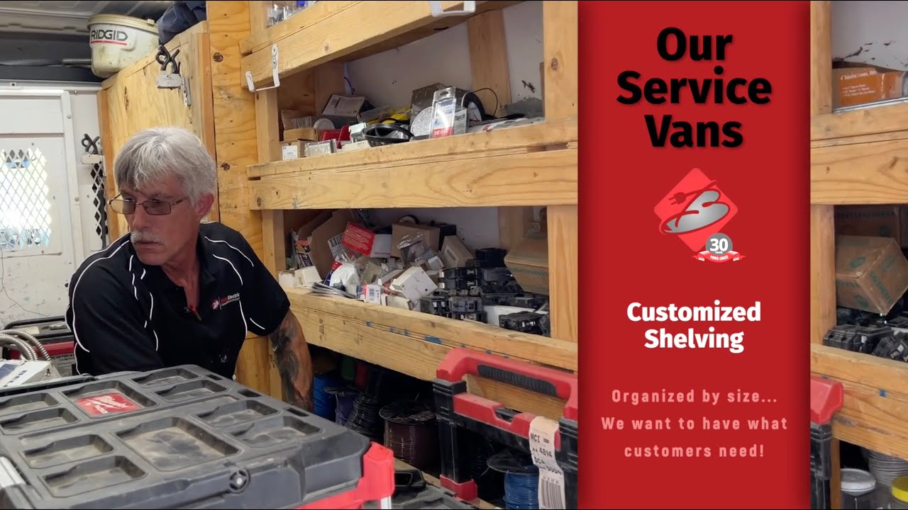 Outfitting Electrical Service Vans to Meet Customers Needs