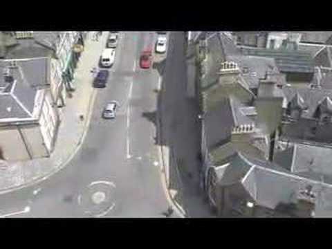 Steeple View of Peebles, Scotland