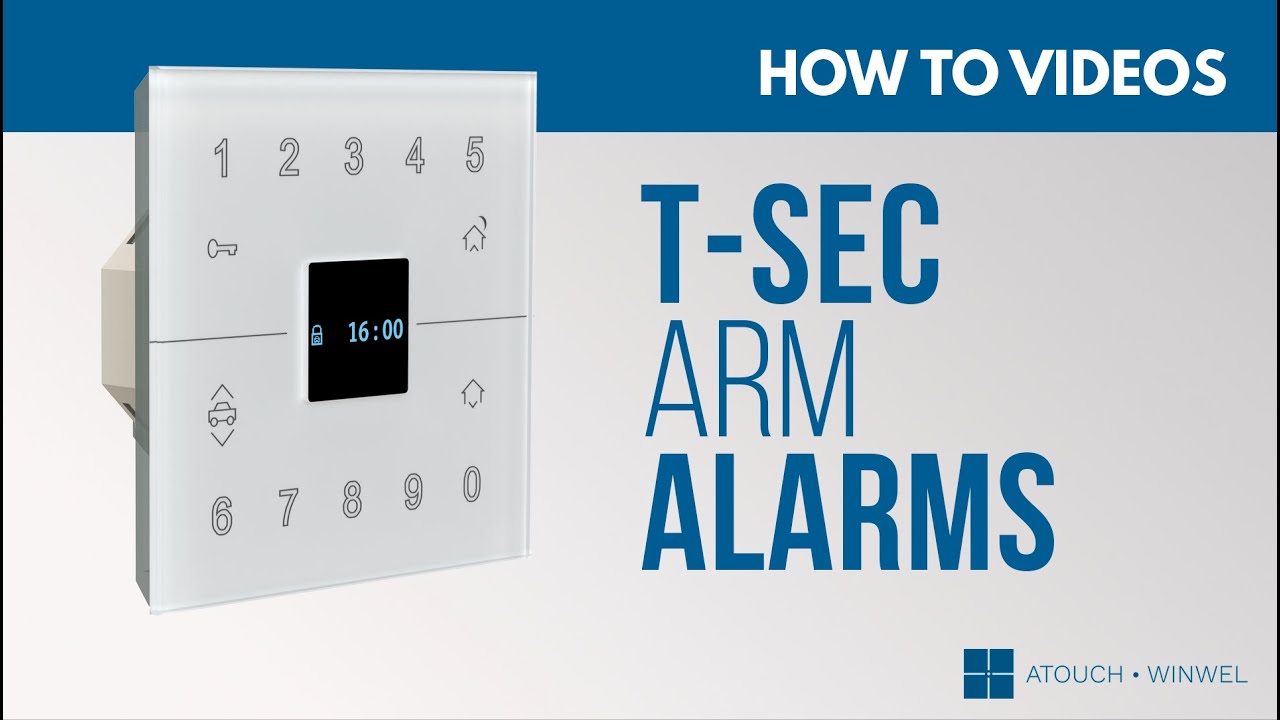 T-SEC - Como armar alarmes