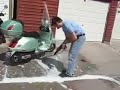 The scooter wash