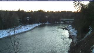 Glacer - Middle Fork Flathead River, December 2015 Time Lapse