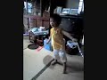 ２才のすずめ踊り