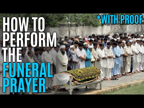 how to perform funeral prayer