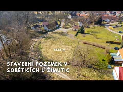 Video Stavební pozemek v Soběticích u Žimutic