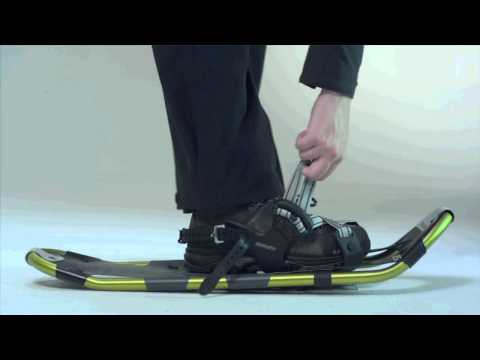 how to fit snowshoes