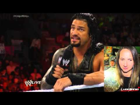 WWE Raw 7/21/14 Opening with Reigns Triple H Orton and Kane Live Commentary