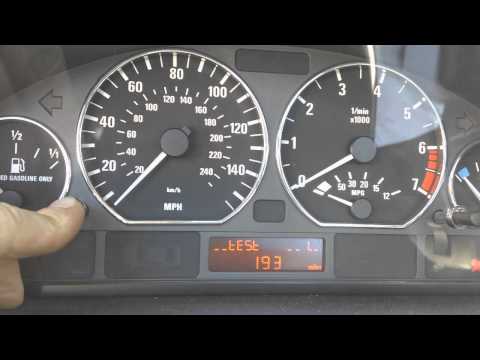 how to reset bmw e46 trip computer