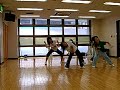 keru toki ha oshiri wo mae ni motteiku!suberu toki mo koshi wo mae ni motteiku!fight!