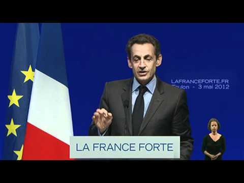 Discours de Nicolas Sarkozy