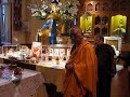 Lama Zopa Rinpoche viewing relics of the Maitreya Project Relic Tour, at Institut Vajrayogini, France May 2009. Here Lama Zopa Rinpoche is explaining what to think when viewing the relics and the meaning of the 5 colored relics of Geshe Lama Konchog For more information: www.fpmt.org