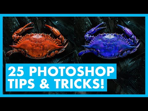 25 Photoshop TIPS AND TRICKS (must know!)