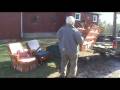 Fire victims reeive donated furniture