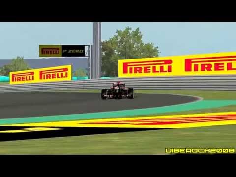 [F1C] Lotus-Renault E22 @Hungaroring with Romain Grosjean (Mod BMT 2014) [HD]