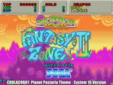 Fantasy Zone II BGM Comparison - FM and System 16