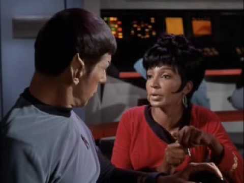 Spock - I love Spock and Uhura but unfortunately we only saw glimpses of them together on the original series. Moments from Who Mourns for Adonais?, Charlie X, That ...