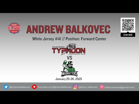 Palm Beach Typhoon vs Atlanta Madhatters, Jan 25-26, 2025