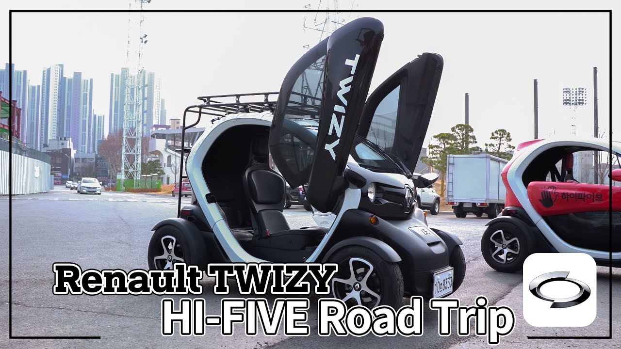 [르노삼성자동차] TWIZY Hi Five Road Tour Sketch clip