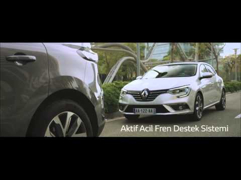 Renault Megane "Aktif Acil Fren Destek Sistemi"