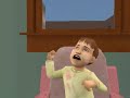 Sims 2 My triplet toddlers are stuck in chair Sims 2 My triplet toddlers are stuck in chair