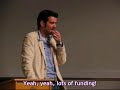 Stefán Karl's talk at an Icelandic school w/ English Subs