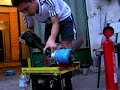 turbina de avion echa a mano kj66 modified a jg100  clon