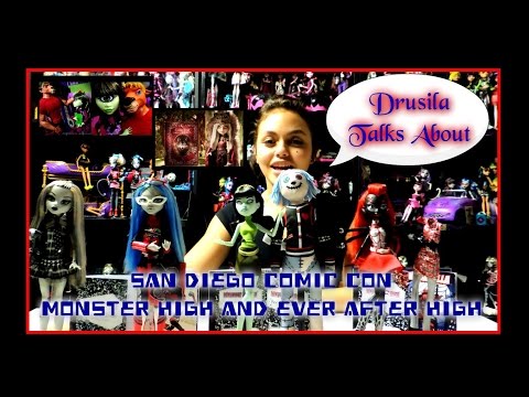 Drusila Talks About 2014 San Diego Comic Con Monster High and Ever After High