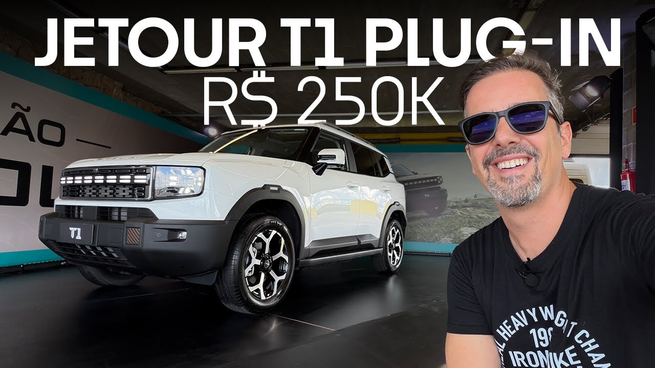 SEM 4x4, mas COM autonomia de 1.200 km e 315 cv por R$ 250k: Jetour T1 CONVENCE?