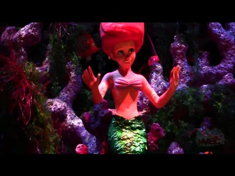 Ariel - Visit http://www.InsideTheMagic.net for much more from The Little Mermaid ride! On June 3, 2011, The Little Mermaid ~ Ariel's Undersea Adventure officially o...