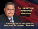 Leader of Government Business Message on Hurricane Paloma