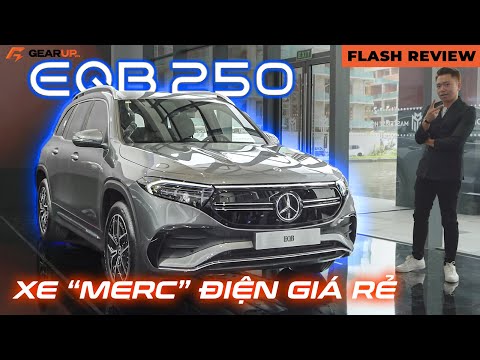 EQB 250: xe Mercedes điện 7 ghế, sạc tại nhà 6,5 tiếng và giá chỉ hơn 2,2 tỉ | GearUp