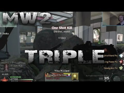 Triple - MW2 Livestream Highlight