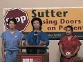 CNA/NNOC Press Conference on Sutter RN Strike CNA/NNOC Press Conference on Sutter RN Strike