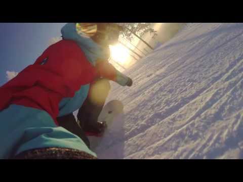 Инструктор по сноуборду, часть 1: Волчиха  -29°С: GoPro HERO3