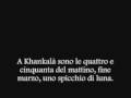 Il sangue degli altri / Prologo