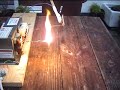 Microwave Transformer Sparks and Sparklers!