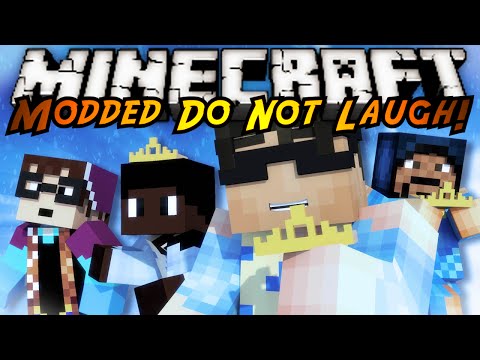 Minecraft MODDED Mini-Game : DO NOT LAUGH 26! (Frozen Mod!)