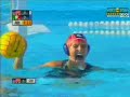 Pallanuoto Femminile Semifinale Olimpica Italia Usa 4° Tempo