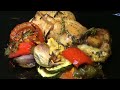 Receta de Cocina - Pollo asado con verduras