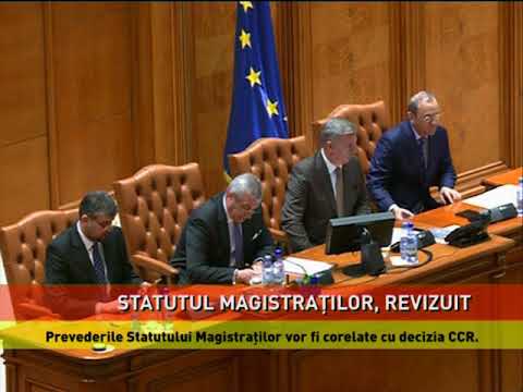 Statutul magistraților, reexaminat de Camera Deputaților
